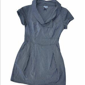 Dynamite black and white striped summer dress